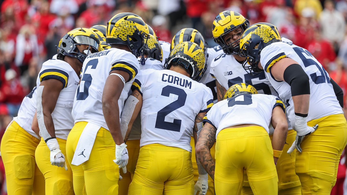 Jim Harbaugh discusses how to balance touches for Michigan playmakers