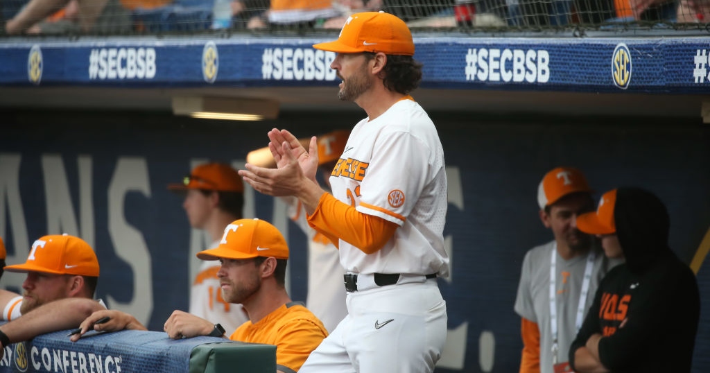 Tony Vitello shares emotions of playing for a College World Series berth in front of father