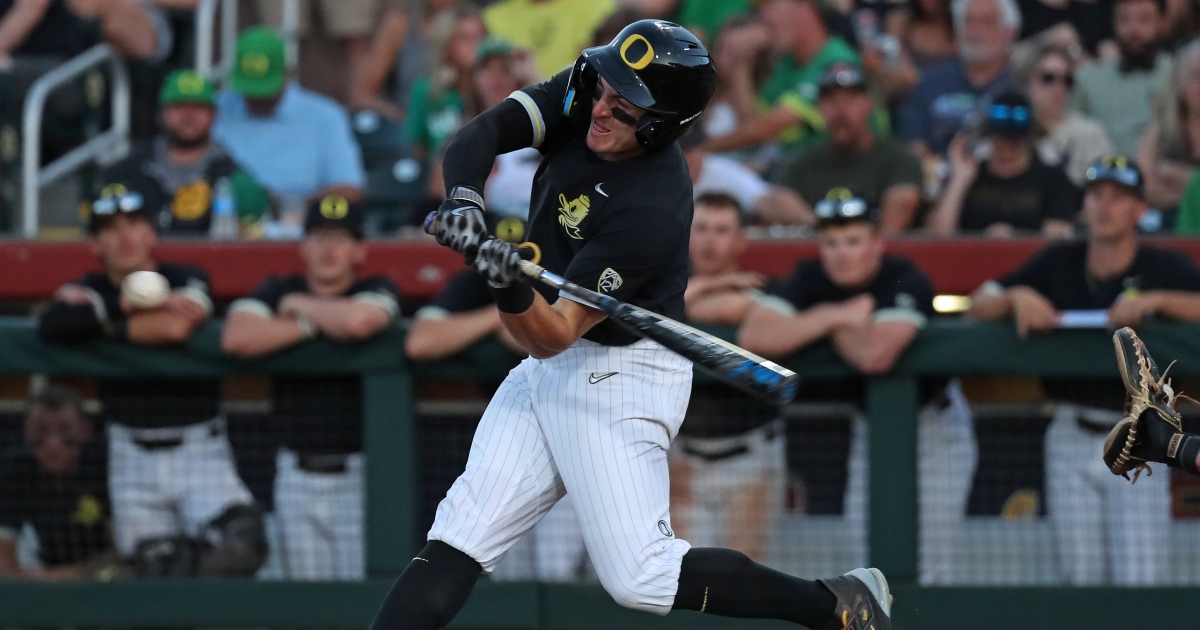 Oregon's Tanner Smith sets program record for hits - On3