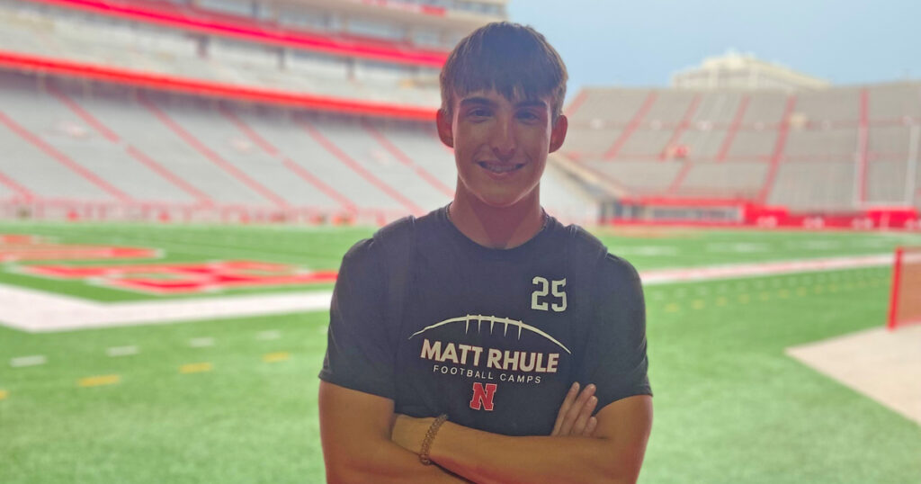 Nebraska add punter commit from legacy Kamdyn Koch