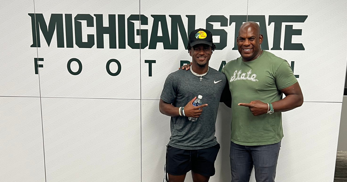 Michigan State welcomes speedy receiver Javarius Green on official visit