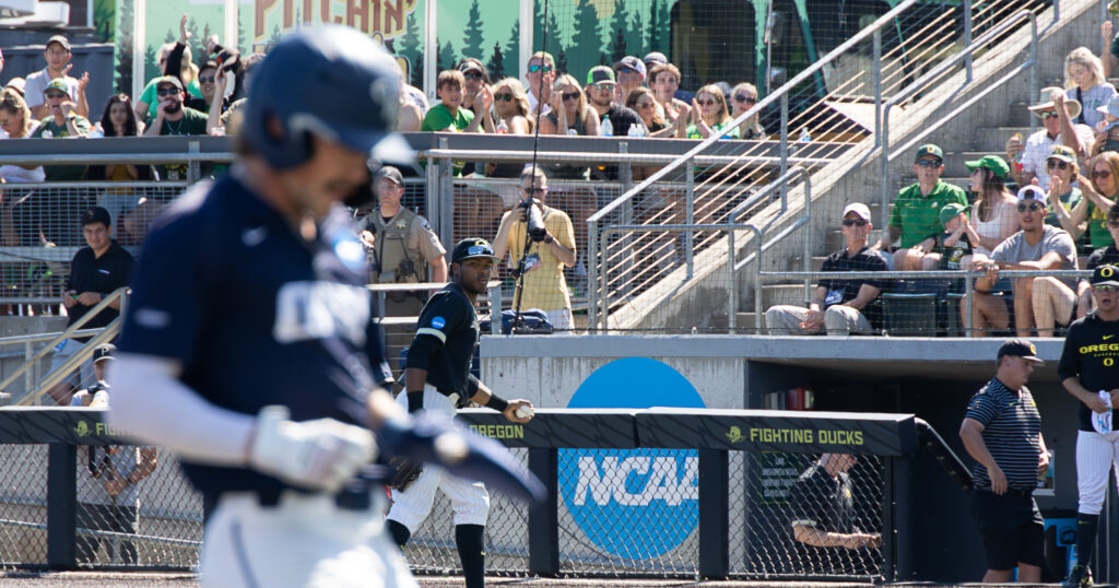 PHOTOS: Oregon falls to Oral Roberts in Game 2 of Eugene Super