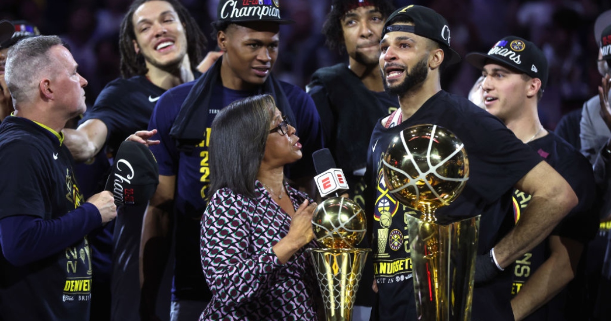 Jamal Murray Sheds Tears After Nuggets Win NBA Championship