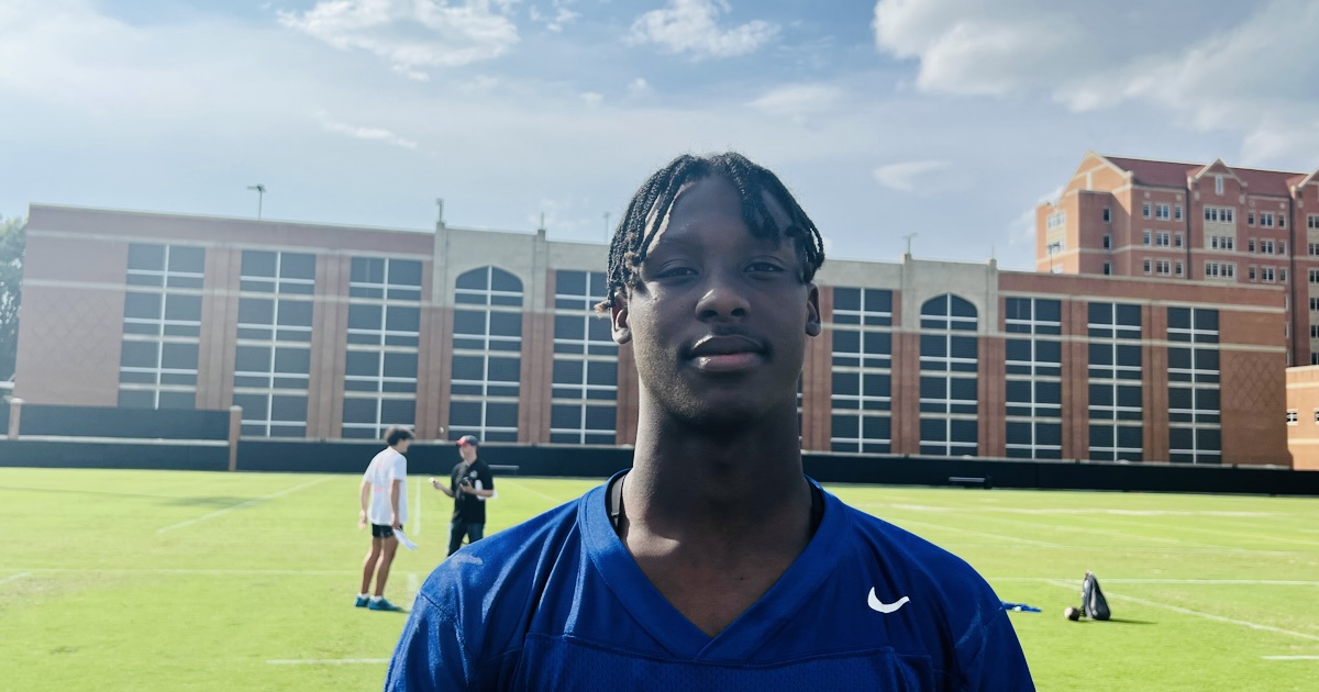 Fast-rising 2026 QB Faizon Brandon talks Tennessee offer after strong camp showing