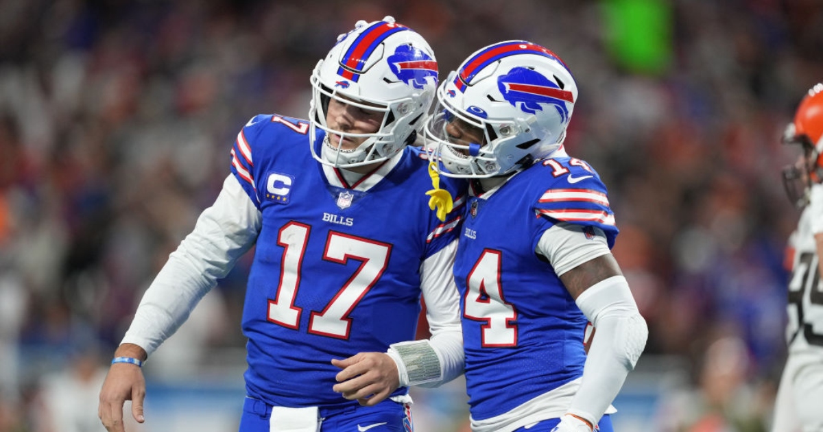 Josh Allen's Latest Comments About Stefon Diggs in the Locker Room