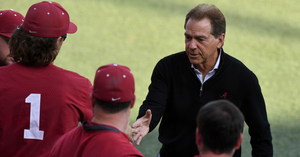 New Alabama baseball coach Rob Vaughn ‘almost passed out’ when he met Nick Saban