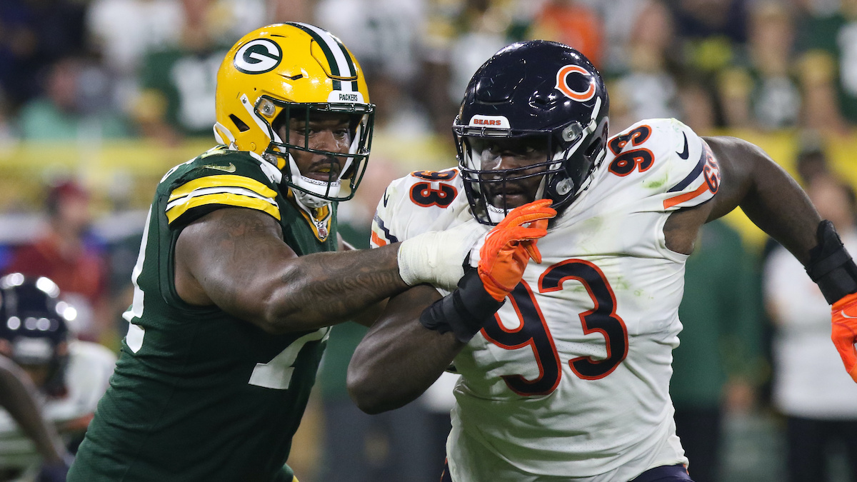 Bears DT Justin Jones reignites rivalry with Packers, calls Green