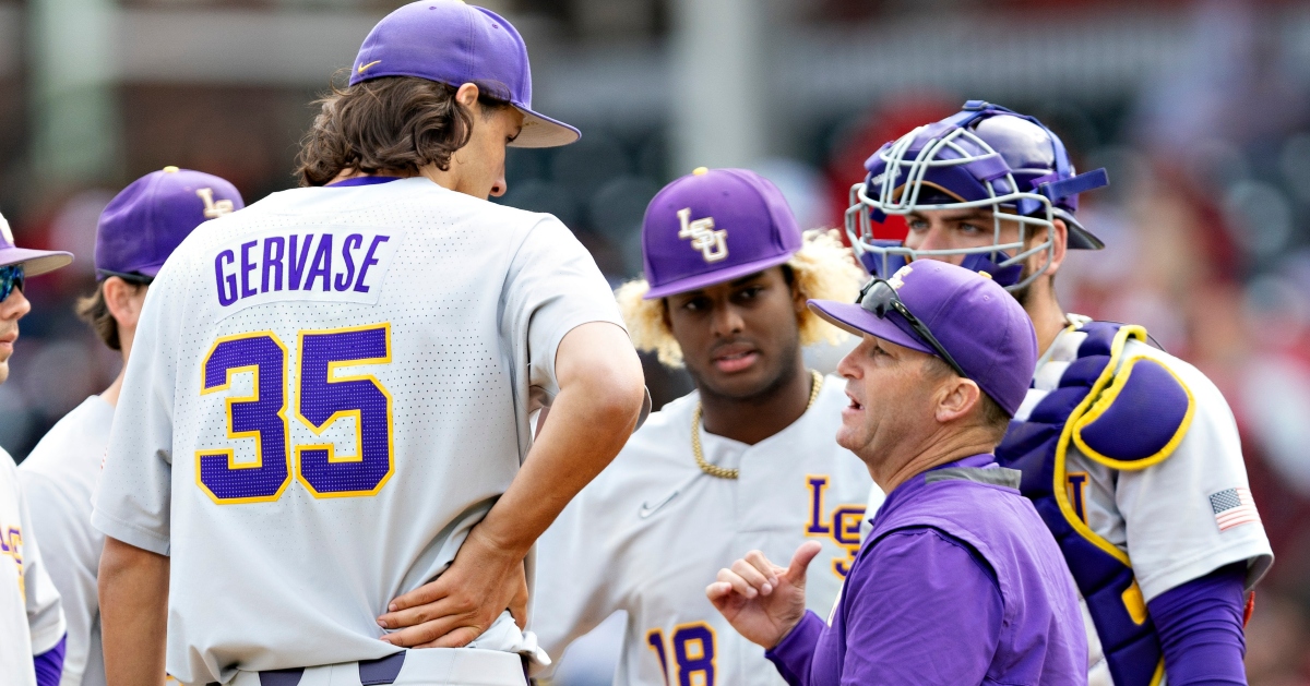 Jay Johnson discusses LSU’s need to refocus ahead of College World Series