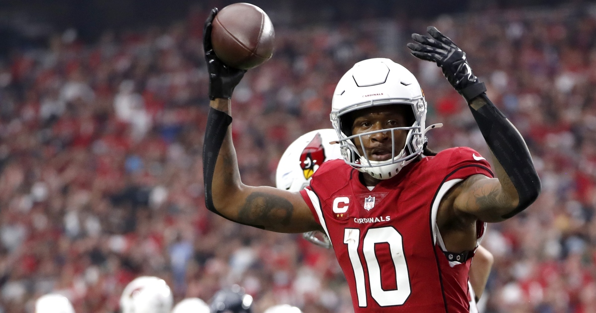 DeAndre Hopkins released by Arizona Cardinals, team takes big salary cap  hit