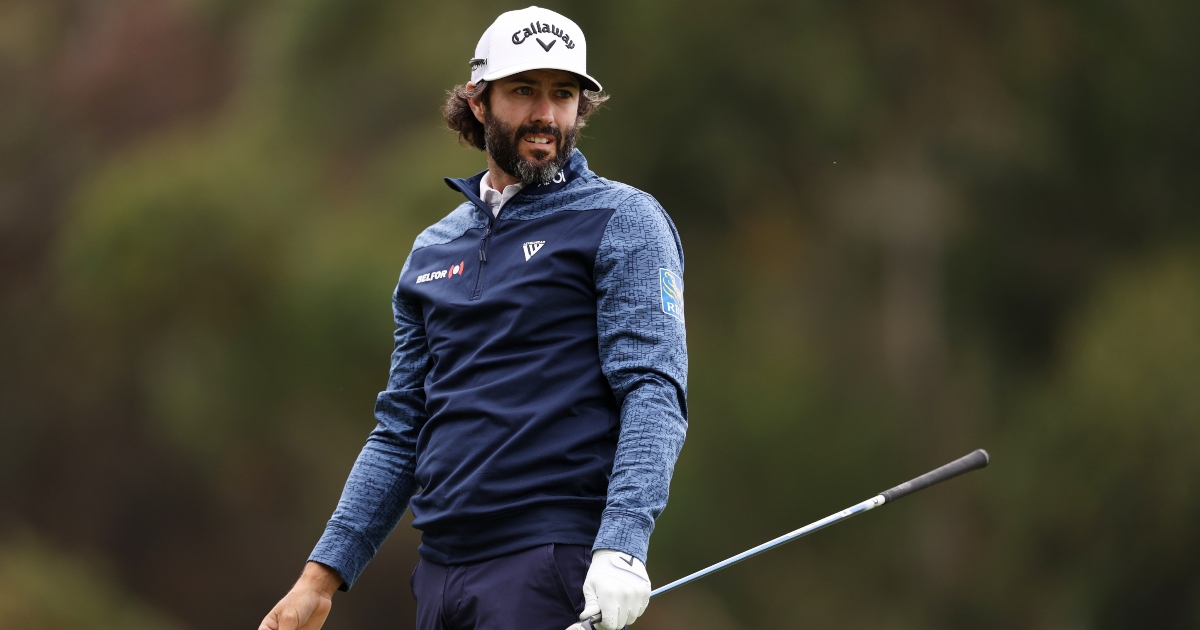 Adam Hadwin launches club into bushes at U.S. Open, has to go look for it