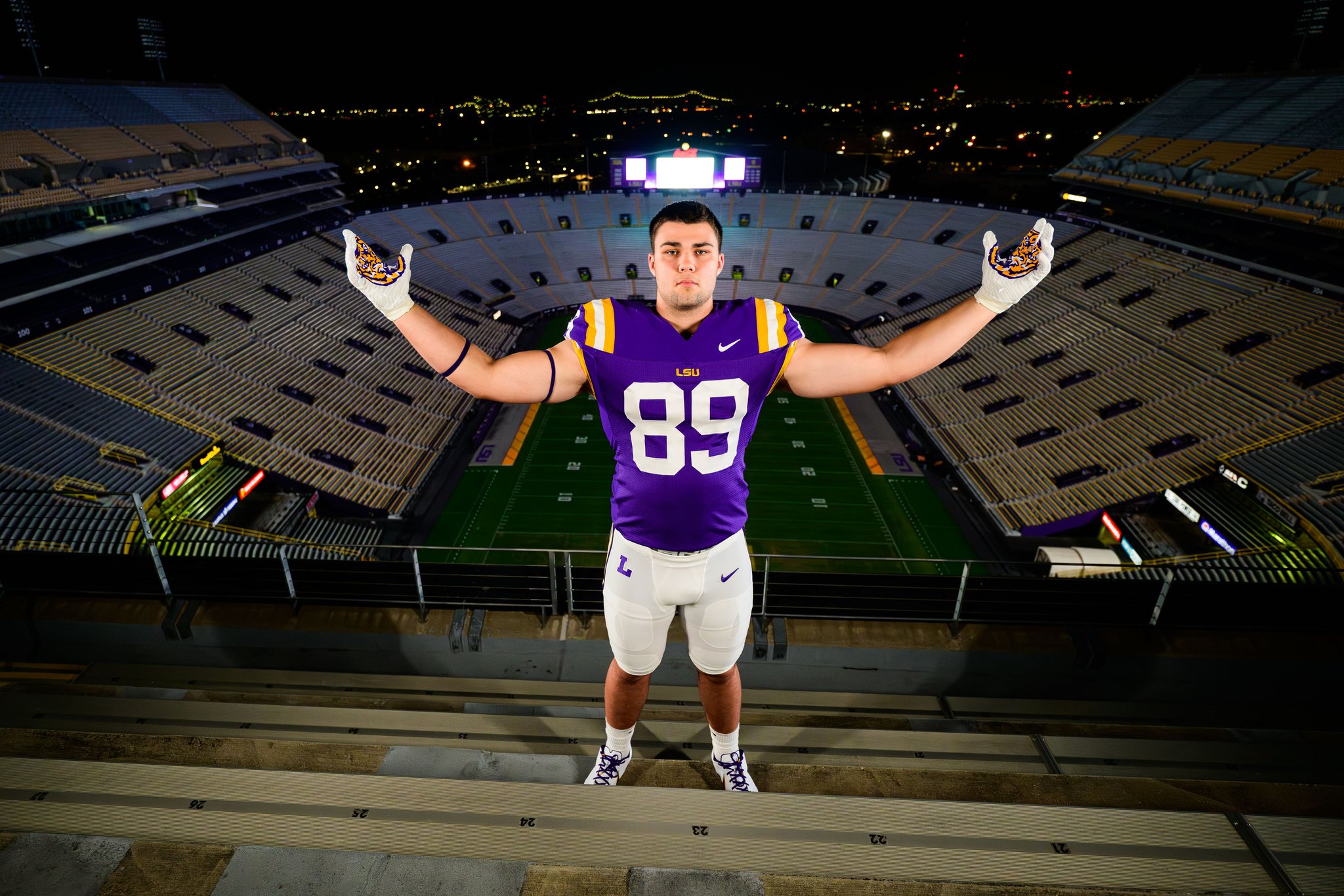 LSU adds JUCO TE Connor Gilbreath