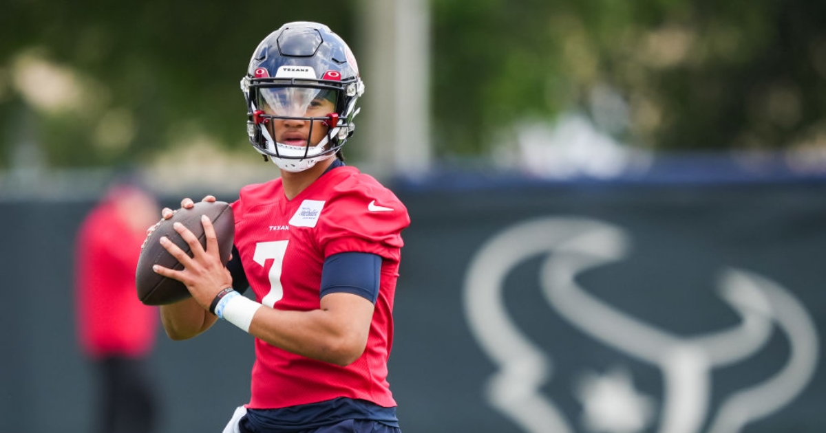 C.J. Goes First!' Houston Texans Reveal Rookie Quarterback Stroud