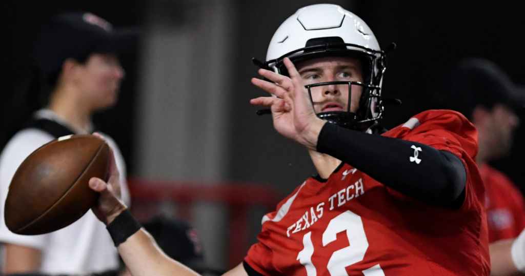 Texas Tech quarterback Tyler Shough is eager to show what he can do in 2023