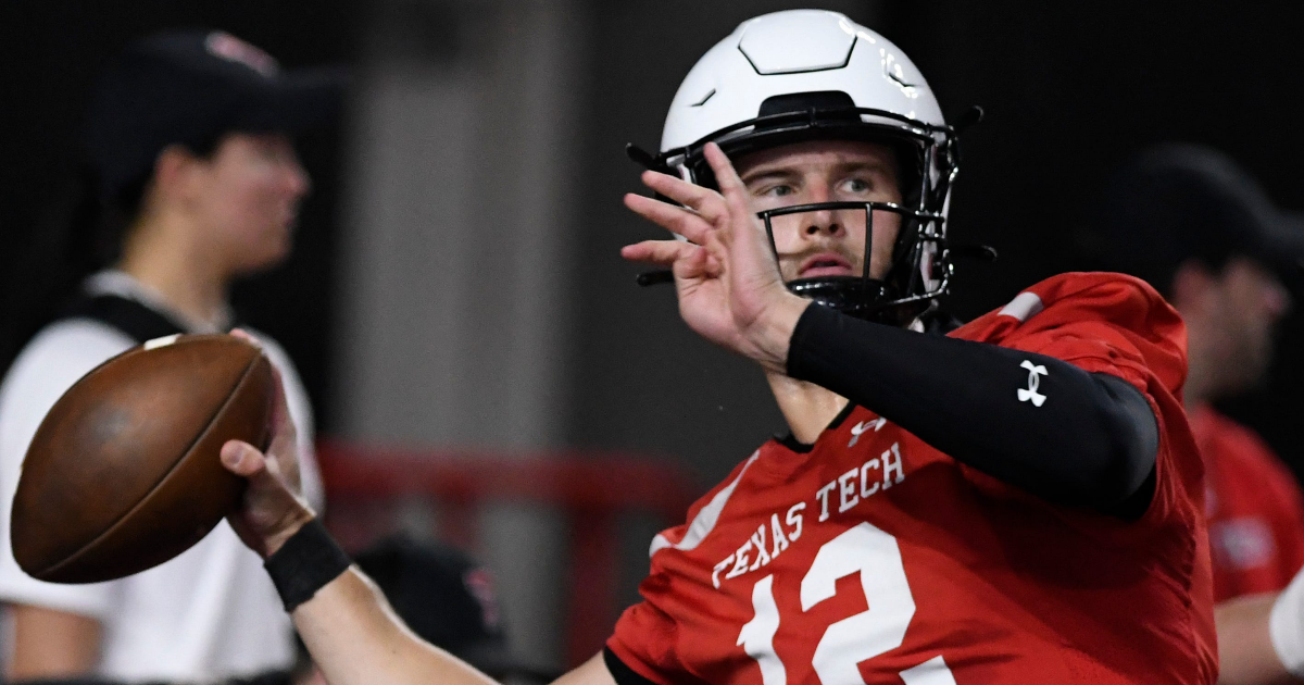 Texas Tech QB Tyler Shough is hoping for a full season under