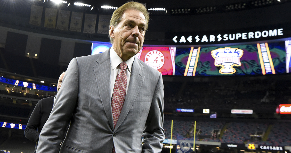 Nick Saban shows off dance moves again with cupid shuffle