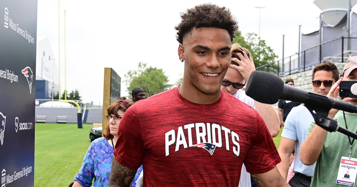 Patriots DB Adrian Phillips on rookie Christian Gonzalez: 'He's a beast' -  On3