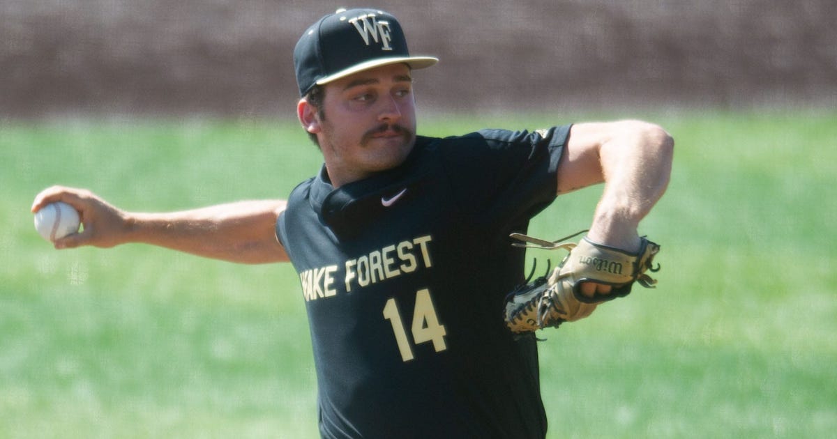 Wake Forest closer Camden Minacci shares his mindset when pitching in