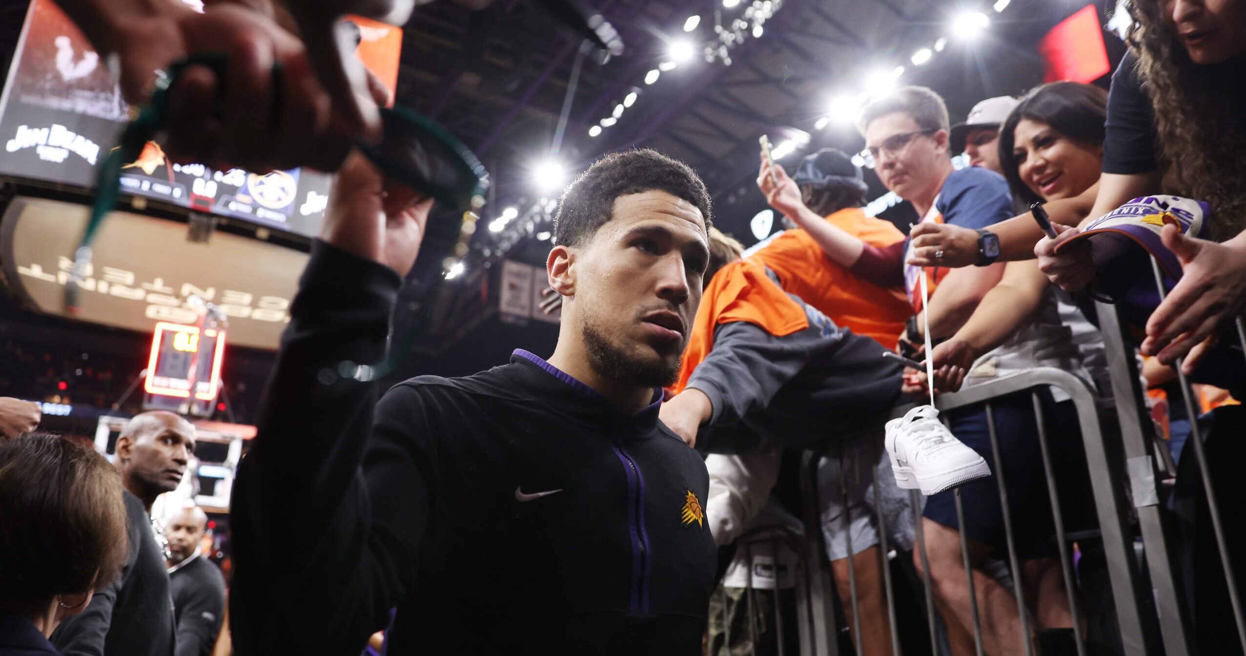 Nike Men's and Women's Devin Booker Orange Phoenix Suns Select