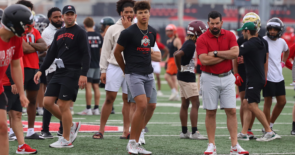 2025 in-state quarterback Tavien. St Clair commits to Ohio State