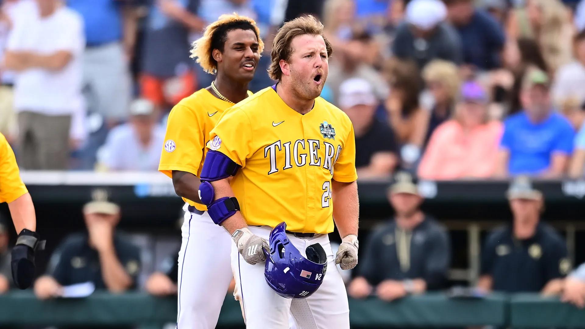 LSU stays alive with win at College World Series