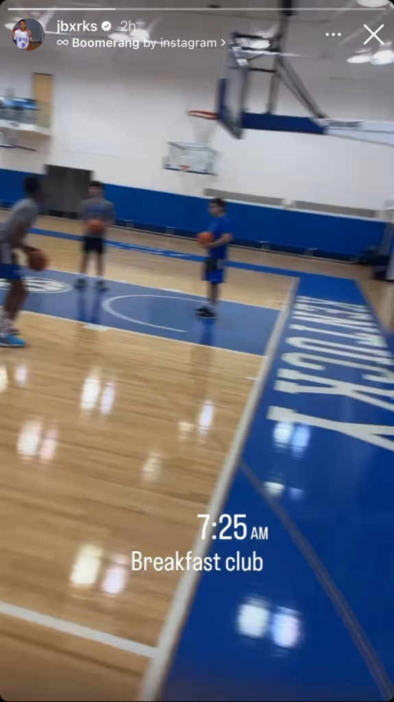 Breakfast Club is back at Kentucky Basketball's practice facility - On3