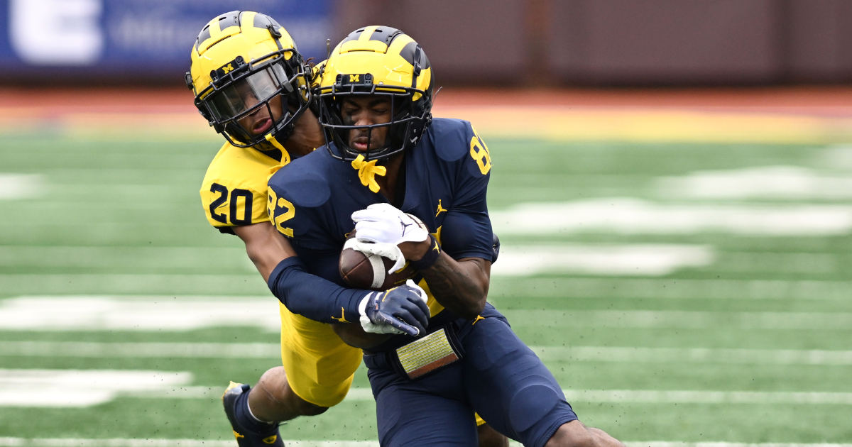 Michigan football How freshmen WRs have earned playing time