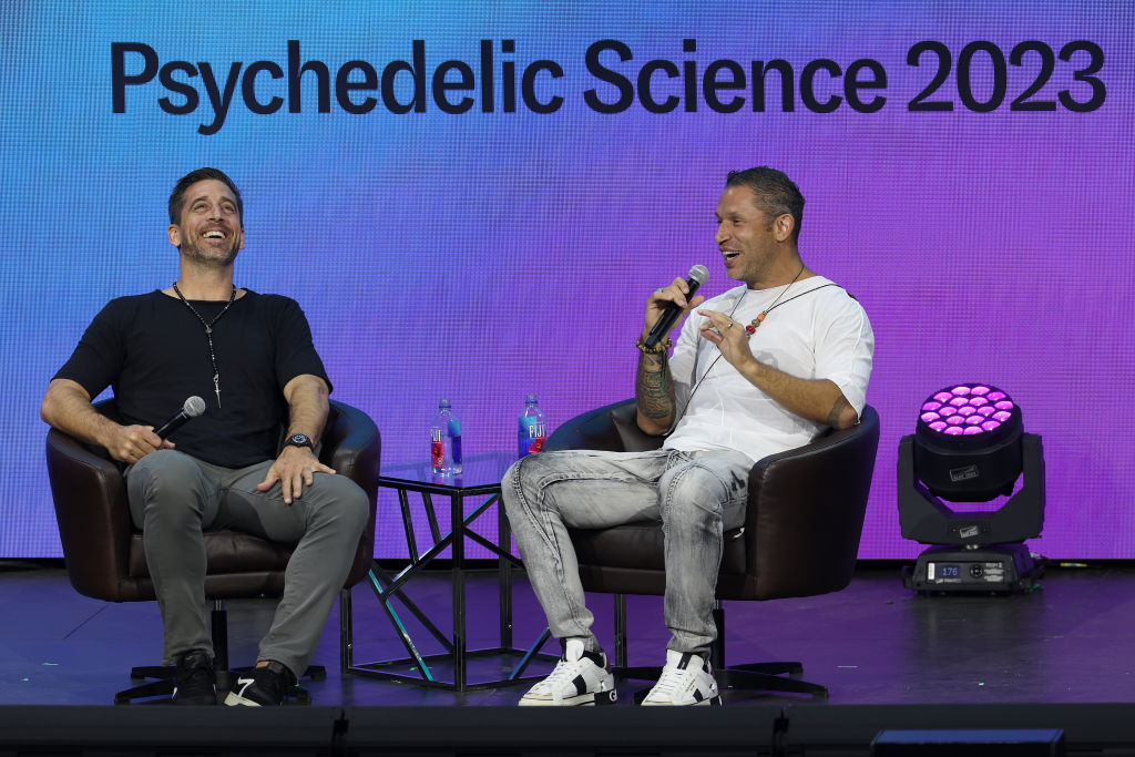 Aaron Rodgers is set to speak at a psychedelics conference