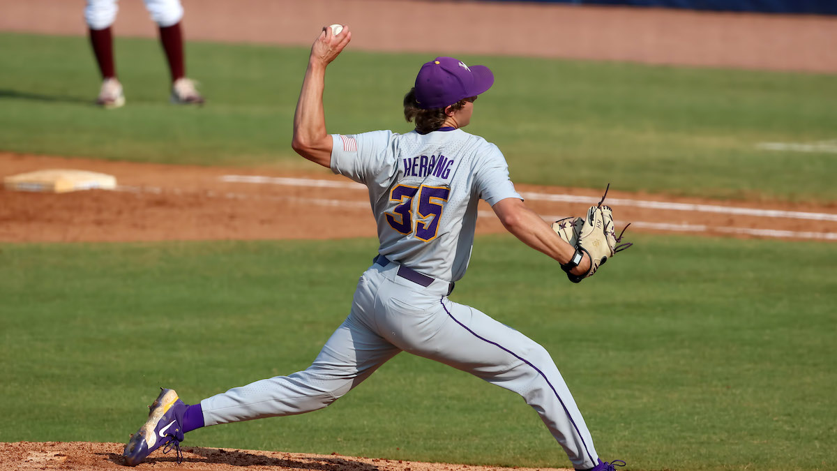 Griffin Herring says his fastball was his strongest pitch against Wake Forest