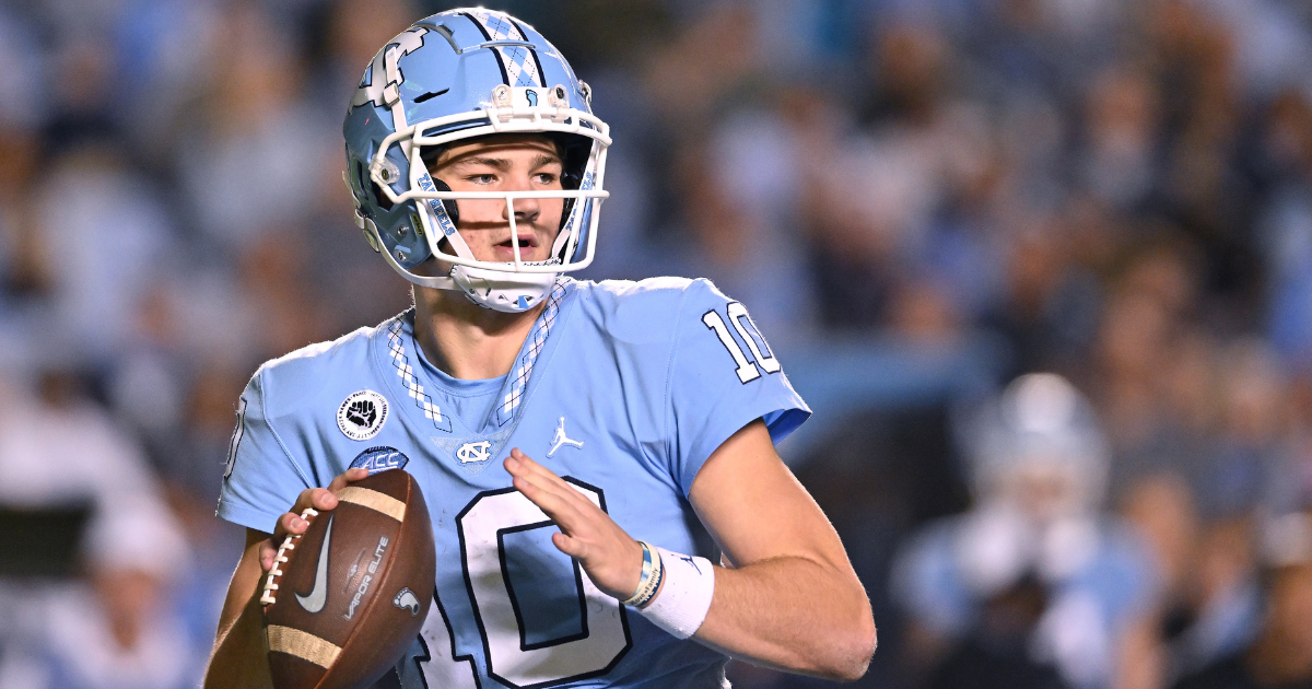 Mack Brown reflects on challenge of keeping Drake Maye at North Carolina