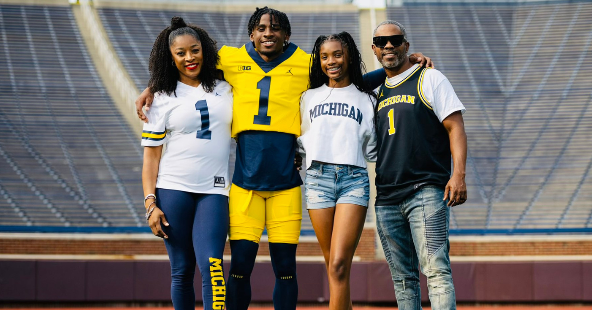 Blue Chips: Father of four-star Michigan WR commit I’Marion Stewart talks decision, official visit