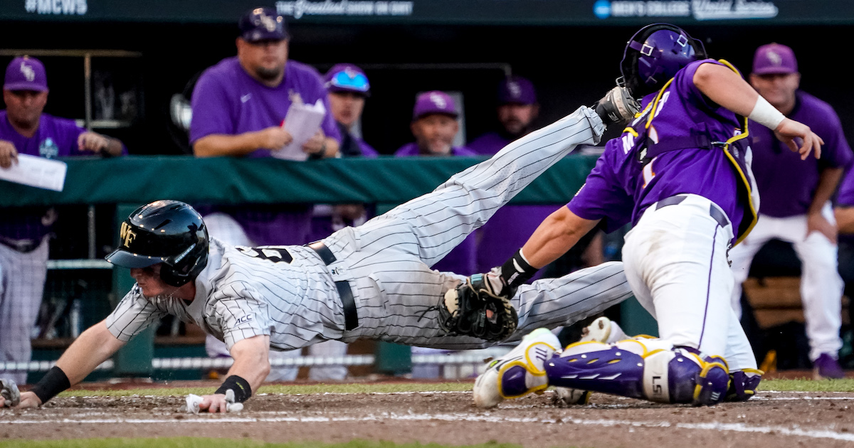 Jay Johnson shares his view of defending crucial Wake Forest bunt