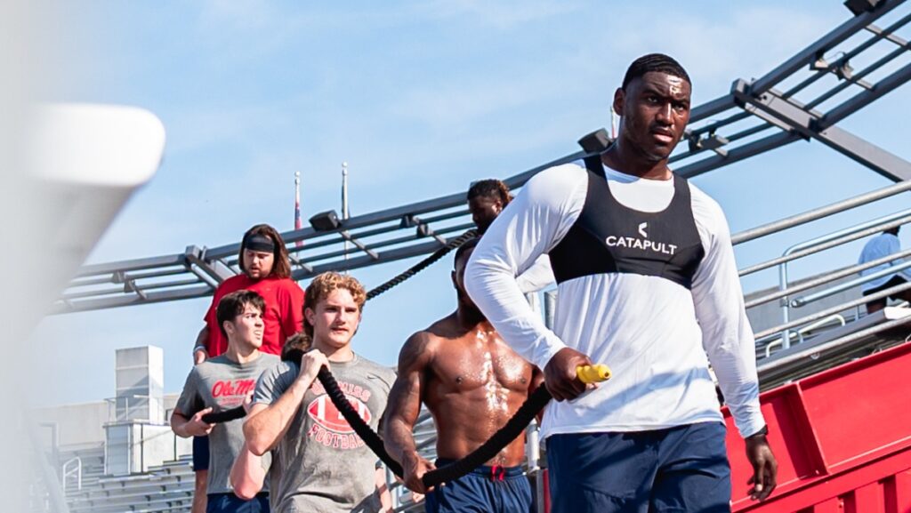 Ole Miss defensive lineman Cedric Johnson