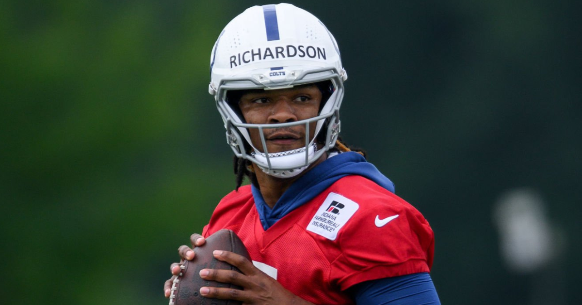 Colts: Anthony Richardson's poise impresses team in imperfect debut