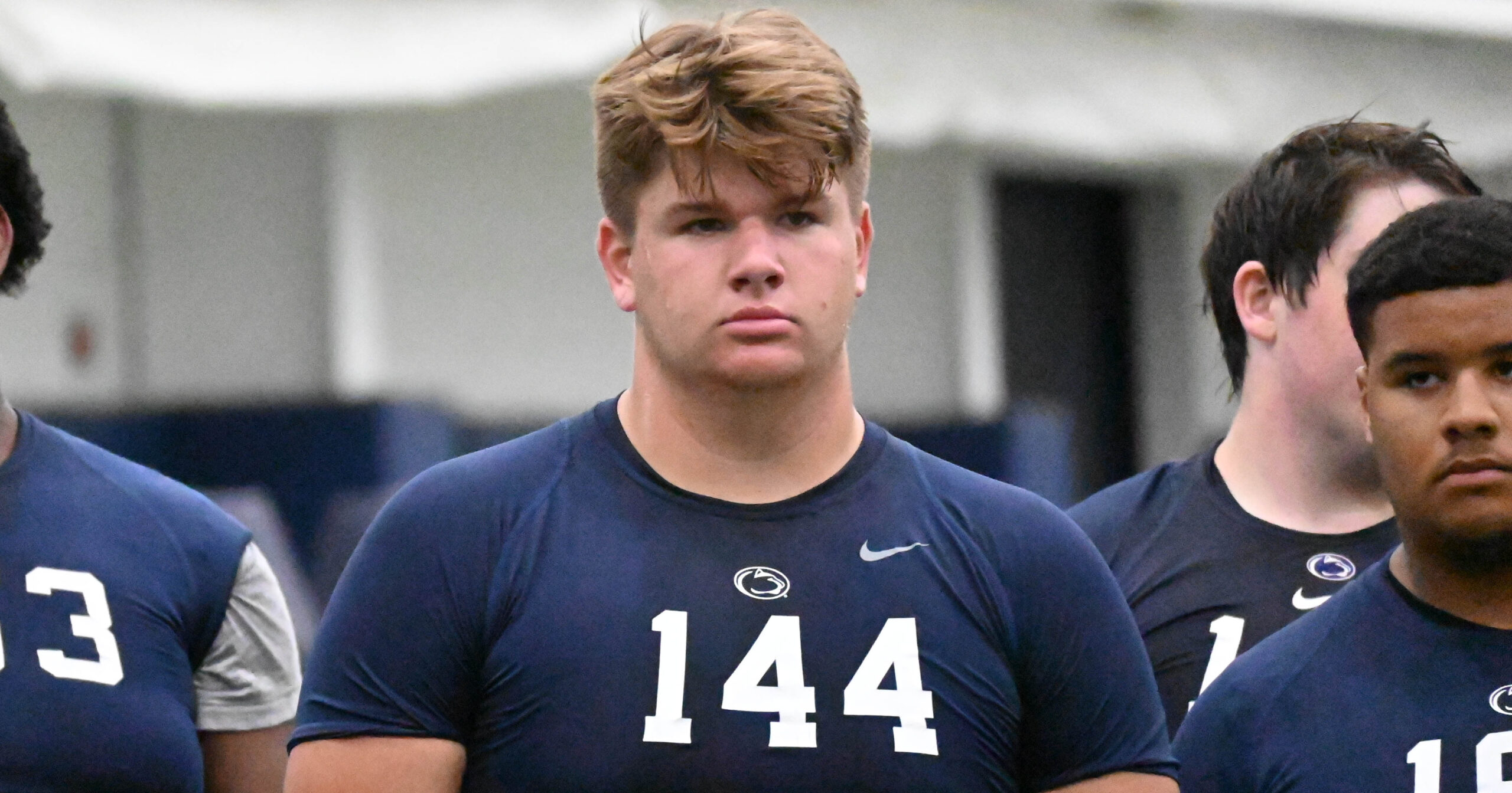 Watch: Was Blake Belin the best pass rusher at the Penn State White Out  camp? - On3