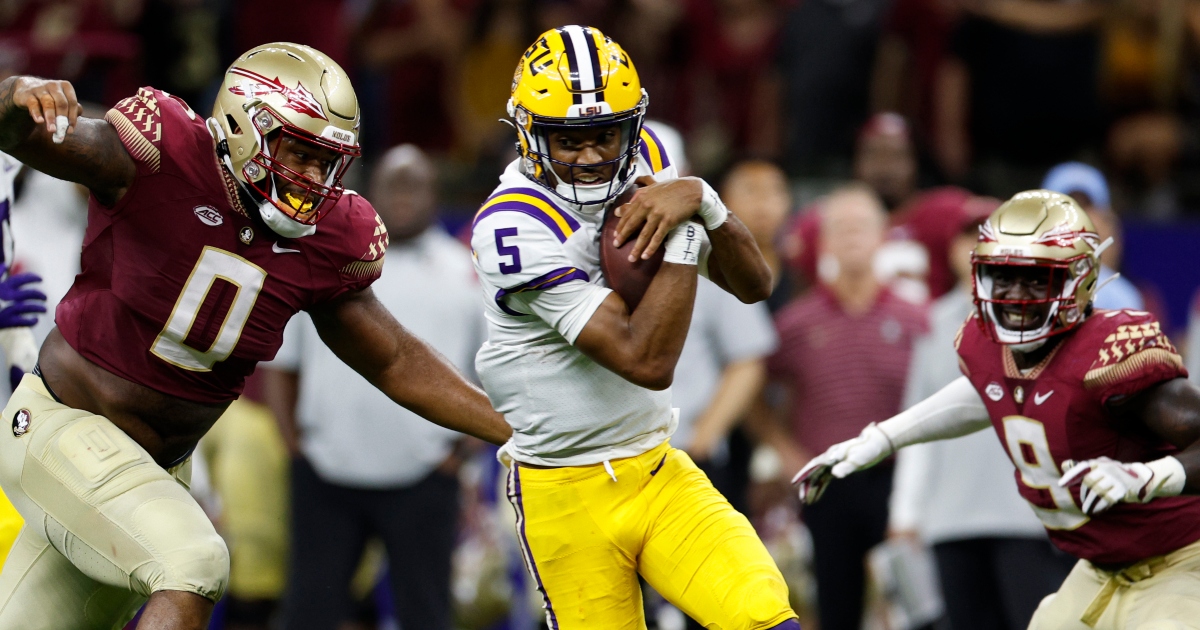 Jayden Daniels shares excitement for Florida State rematch