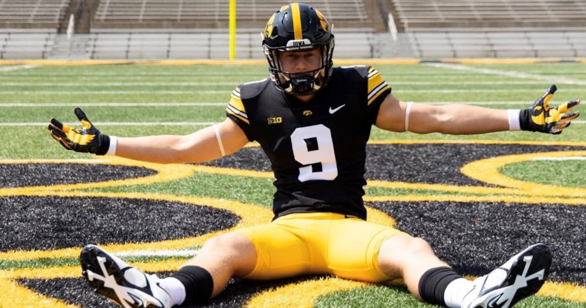 Gavin Hoffman enjoys Iowa official visit