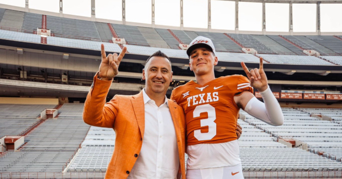 2024 Texas QB commit Trey Owens at home in Austin