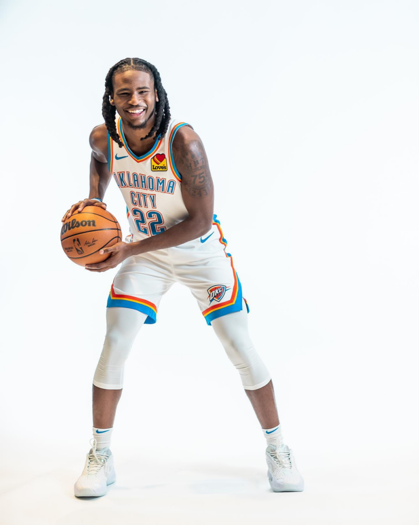 OKLAHOMA CITY THUNDER CASON WALLACE ICON SWINGMAN JERSEY 2019-24