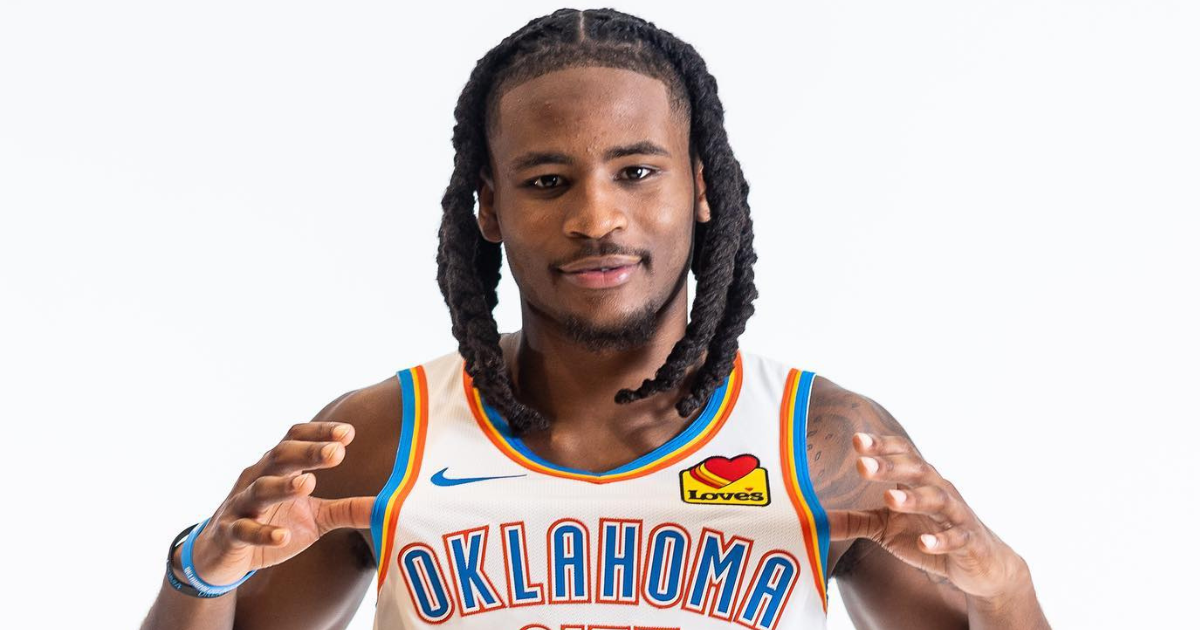 OKLAHOMA CITY THUNDER CASON WALLACE ICON SWINGMAN JERSEY 2019-24