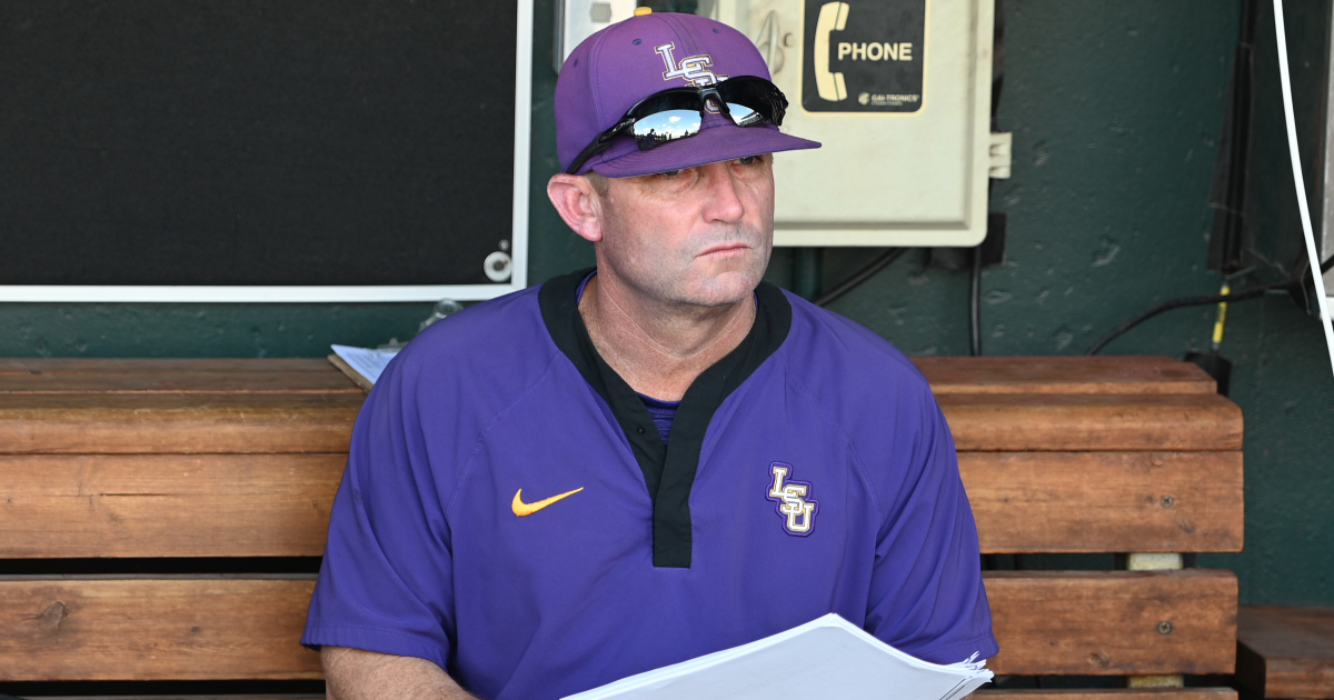 LSU baseball coach Jay Johnson suspended for SEC tournament final vs ...