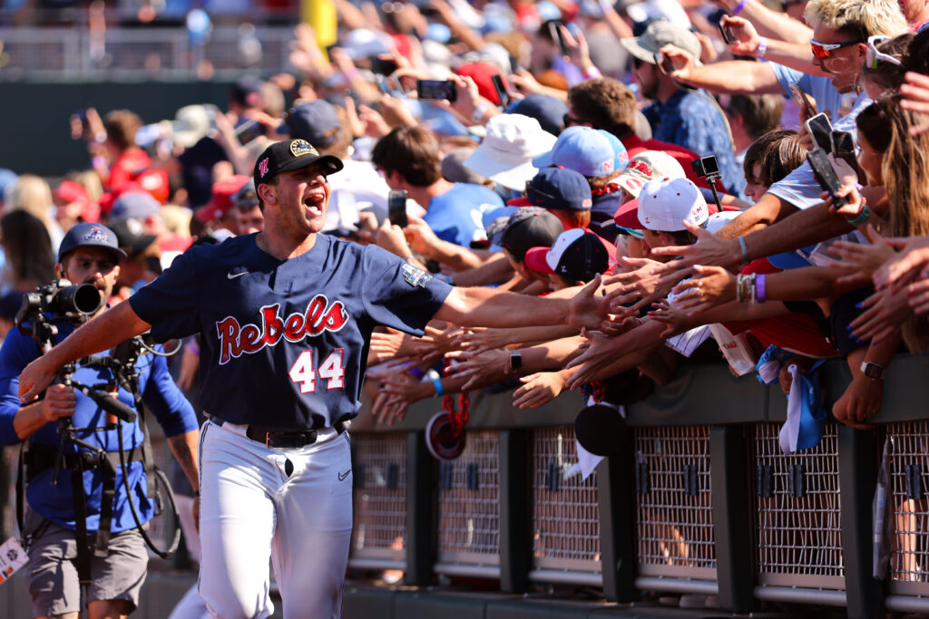 Ole Miss baseball routs Oklahoma, one win from College World Series title