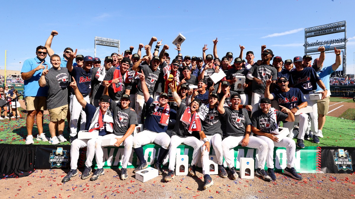 Ole Miss baseball routs Oklahoma, one win from College World Series title