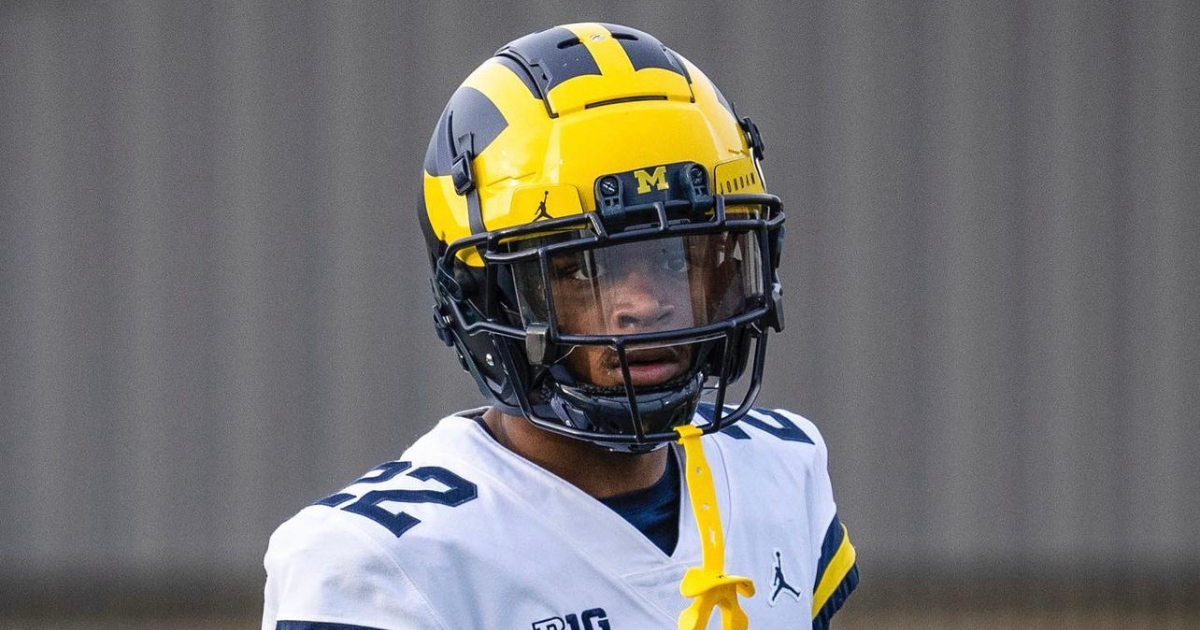 Michigan Football CB Cameron Calhoun On Spring Ball, 2023 Class