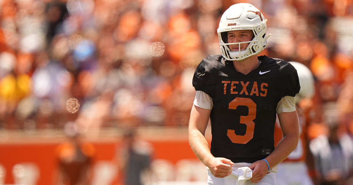 Quinn Ewers addresses viral Texas QB photo, on-going competition