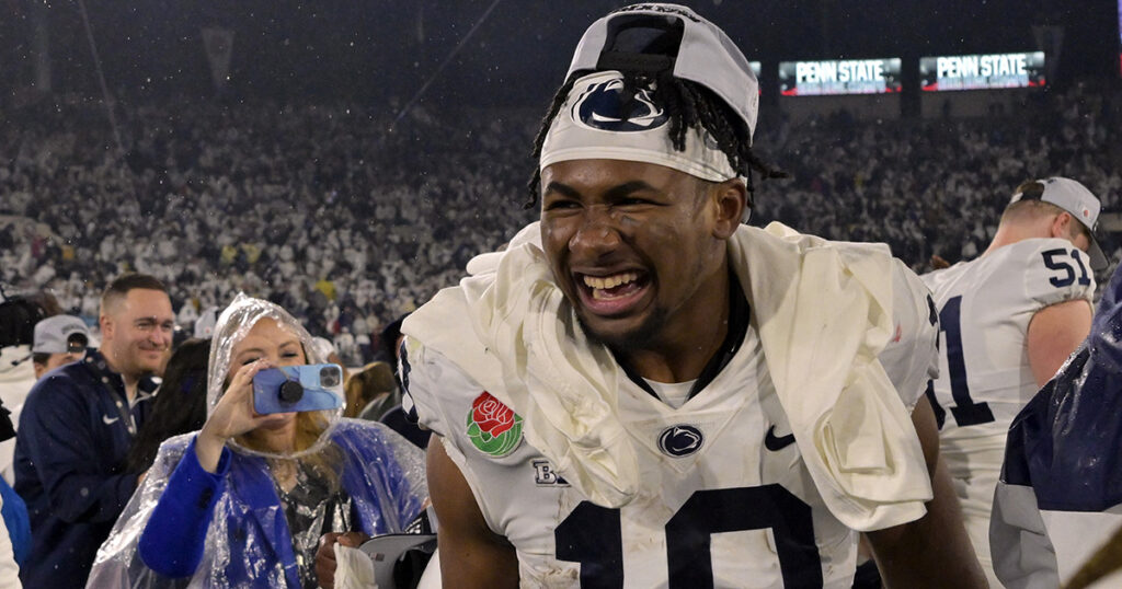 Penn State running back Nick Singleton