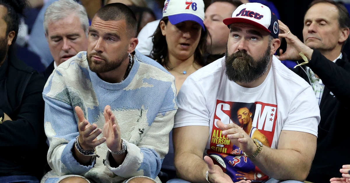 Kelce tops big brother on Super Bowl stage