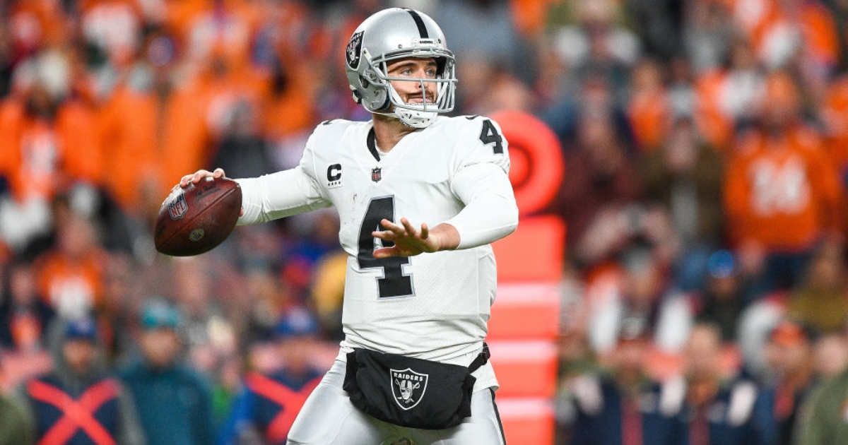 Derek Carr To Step Away From Raiders To Close Regular Season