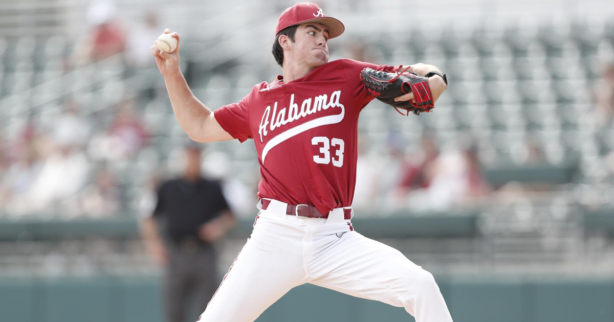 Alabama baseball player named SEC Player of the Week