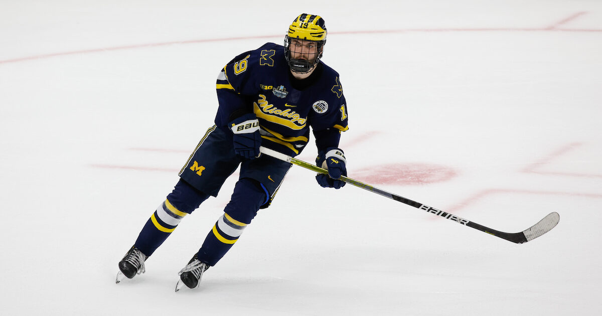 Adam Fantilli not worried about being overshadowed at NHL draft; return to  Michigan still an option - The San Diego Union-Tribune