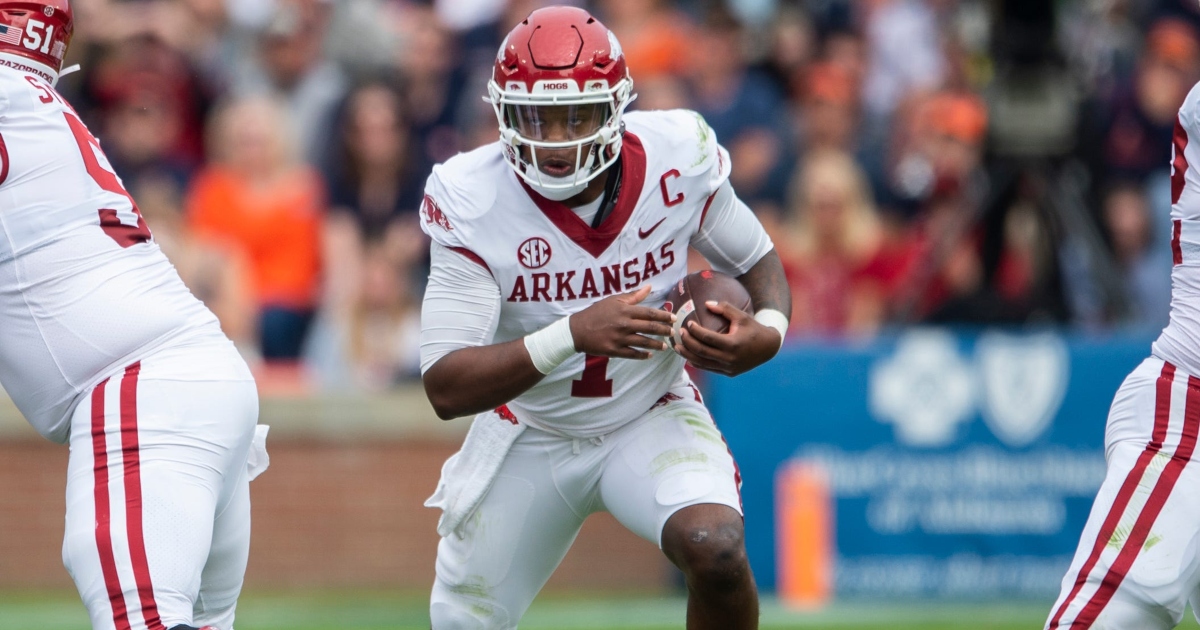 Bruce Feldman Evaluates Arkansas Qb Kj Jefferson As A Pro Prospect - On3